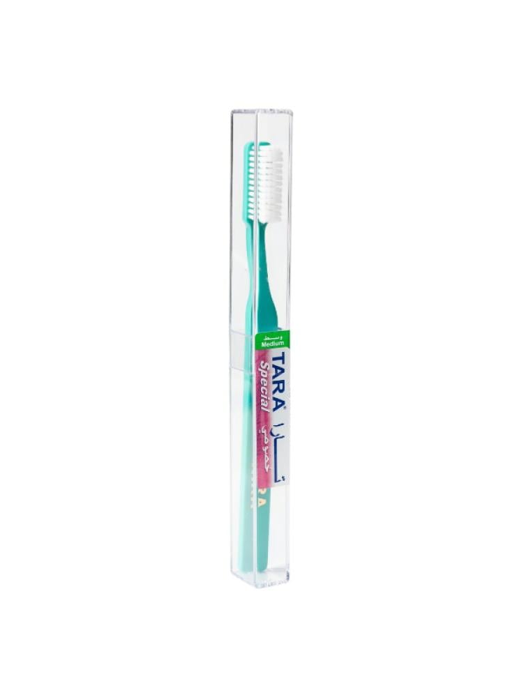 Top Rated Manual Toothbrush Medium Bristles TARA Assorted Colors