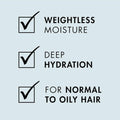 Shampoo and Conditioner for Oily Hair Hydra Light Hydration Nexus 400ml