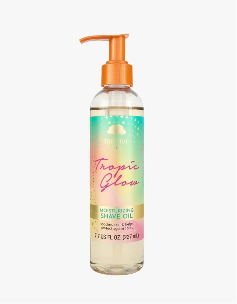 Shave Oil Moisturizing Tropic Glow Irritation Relief Tree Hut 227ml