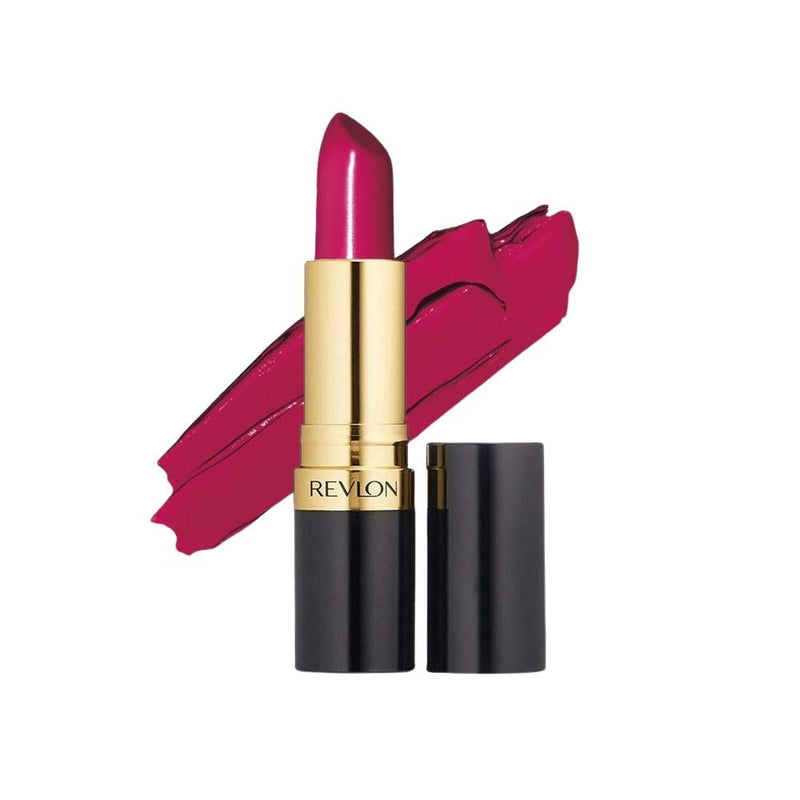 Revlon Moisturizing Lipstick, 440 Cherry's in Snow, Creamy Fuchsia