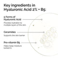 The Ordinary Hyaluronic Acid 2% + B5 Serum, Hydrating Facial Treatment, 30ml