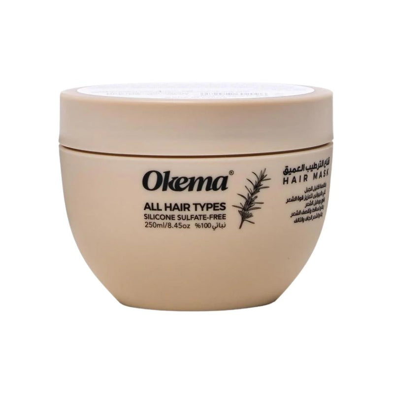 Okema Rosemary Hair Mask Scalp Strengthening Moisturizing 250ml