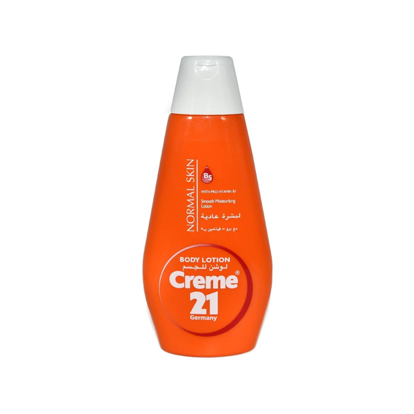 Cream 21 Body Lotion with Pro-Vitamin B5 for Normal to Dry Skin, 400 ml