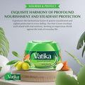 Best Hair Styling Cream Nourish & Protect Olive Henna Almond Vatika 210ml