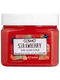 Shea Sugar Scrub Exfoliating Body Treatment Shea Butter & Strawberry Cosmo 450g