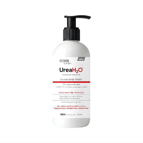 Covix Urea 5% Body Wash Moisturizing Cleanser Dry Sensitive Skin 250ml