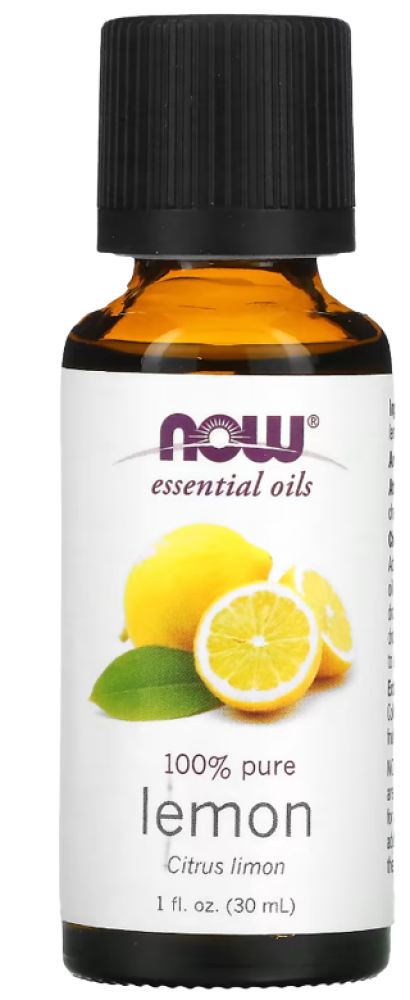 Lemon Essential Oil Energy Boosting Citrus Extract Now 30ml