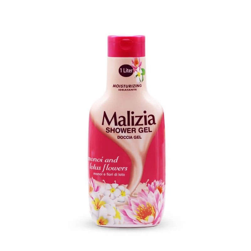 Shower Gel Monoi & Lotus Flower Moisturising Malizia 1000ml