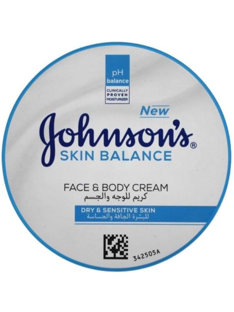 Johnson's Skin Balance Cream for Face and Body