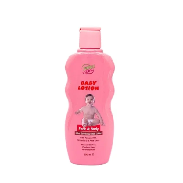 Pure Life Baby Lotion Daily Moisturizer for Sensitive Skin 200ml