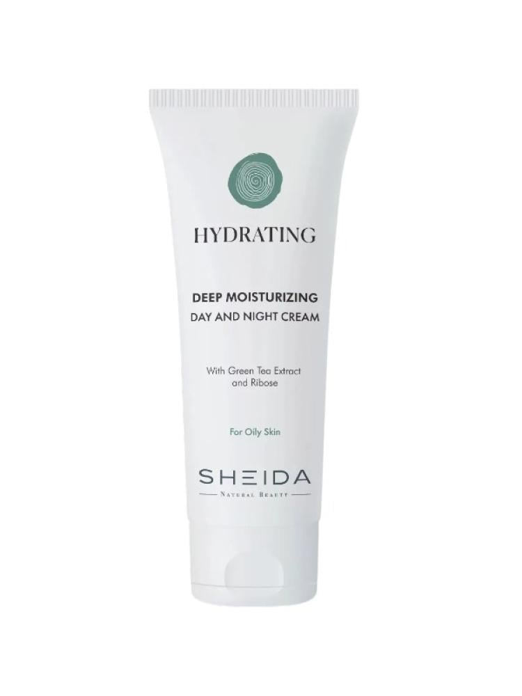 Face Moisturizer for Oily Skin Hydrating Green Tea Sheida 75ml