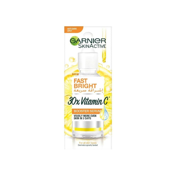 Vitamin C Serum For Face Dark Spot Reduction Fast Bright Garnier 15ml