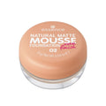Essence Natural Matte Mousse Foundation Shade 02 16g Light Coverage