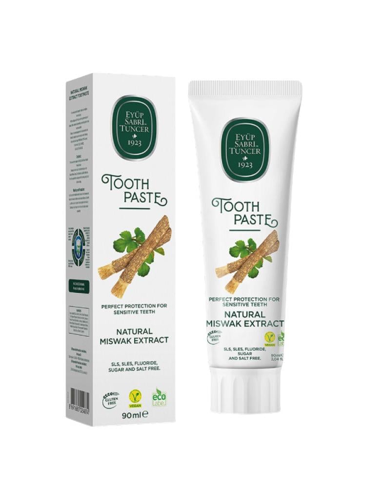 Best Toothpaste for Sensitive Teeth Natural Miswak Eyup Sabri Tuncer 90ml