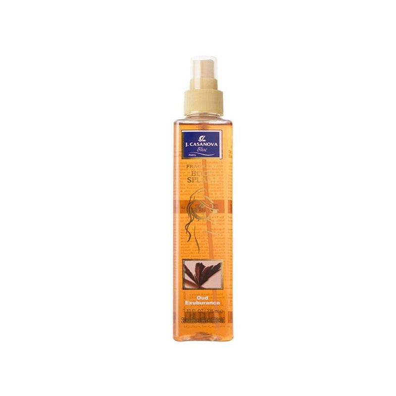 Body Splash Oud Fragrance Long-Lasting Mist J. Casanova 235ml