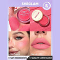 Sheglam Matte Gel Blush, Watermelon Candy, Cream-to-Powder