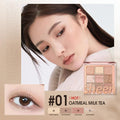 Best Matte Eyeshadow Palette Neutral Oatmeal Milk Tea O.TWO.O 10g