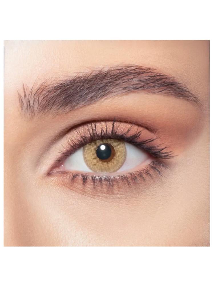 Hazel Contact Lenses Daily Natural Look Bella Hazel Beige 10 Pack