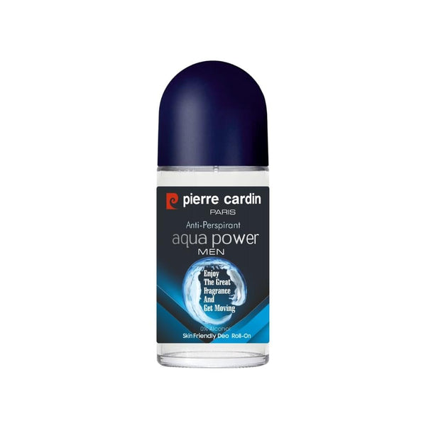 Pierre Cardin Men's Active Roll-On Deodorant, 48-Hour Sweat Protection, 50ml