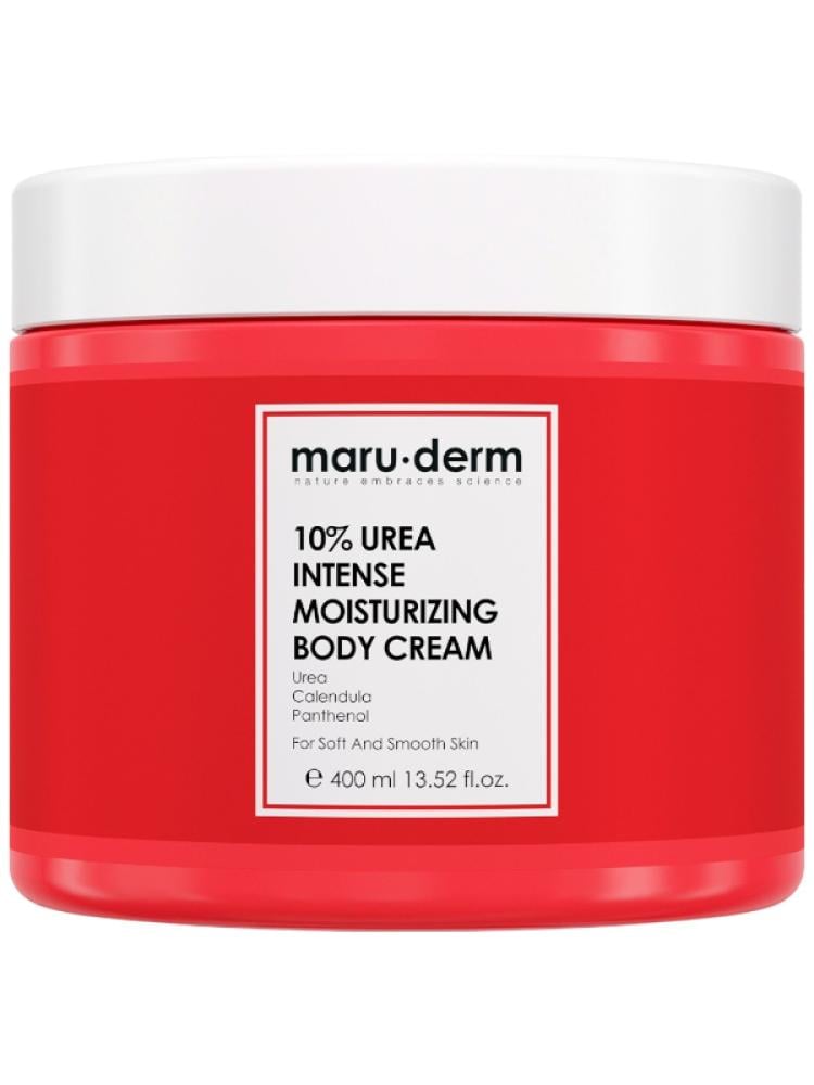 Maru Derm Intensive Moisturizing Body Cream with 10% Urea - 400ml