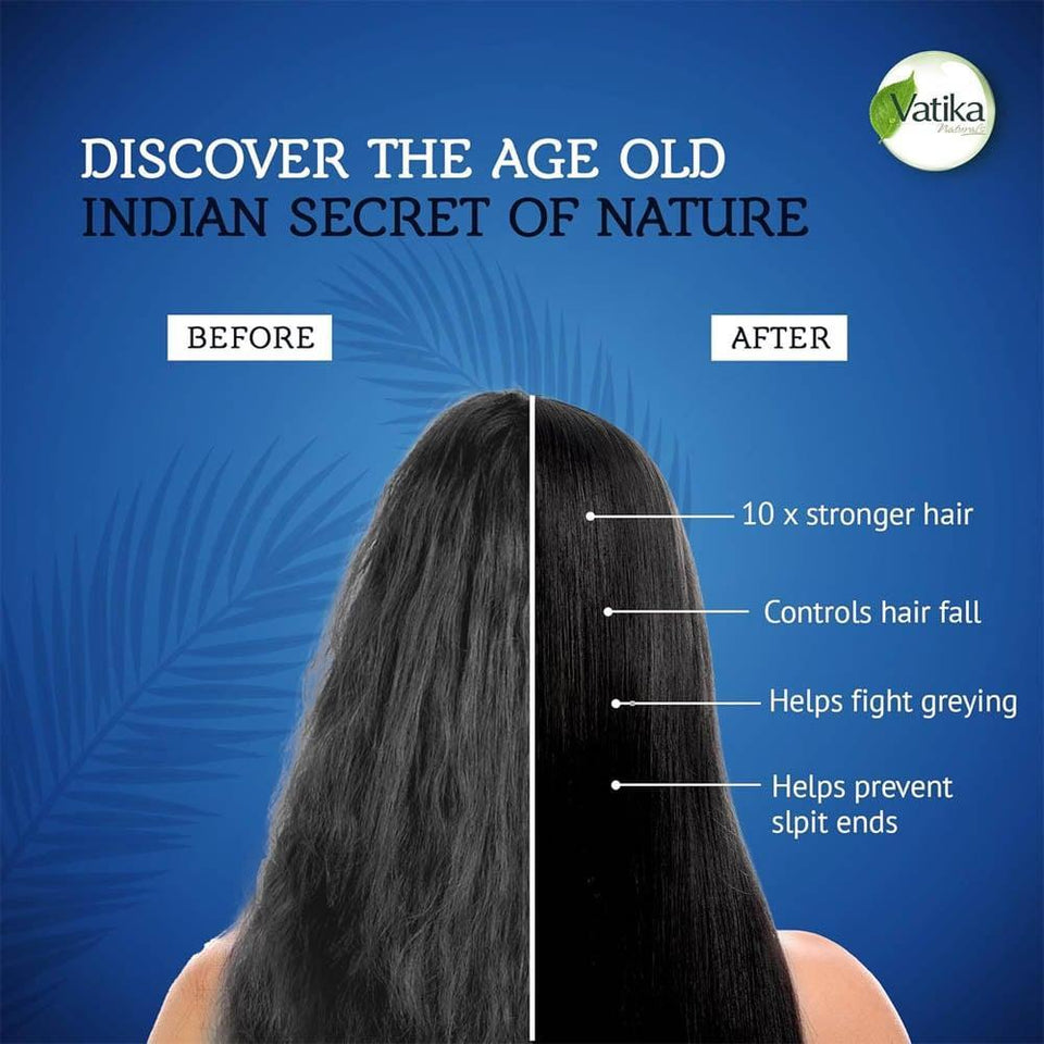 Vatika Coconut Hair Oil for Nourishment & Hair Health 170ml