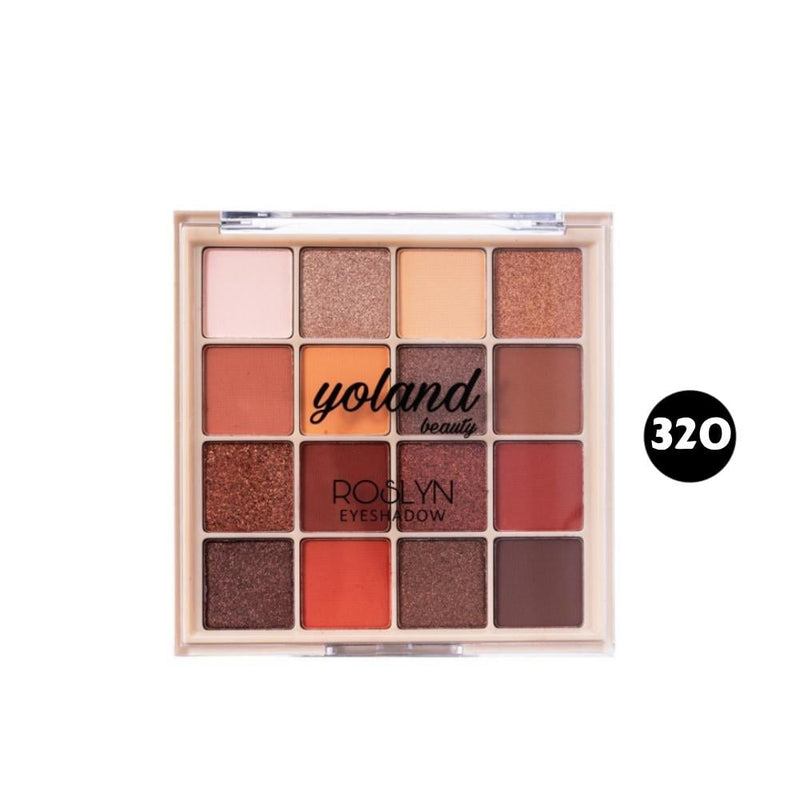 Yoland Beauty Roslyn Eyeshadow Palette 16 Colors No. 320 24g