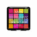 Nyx I Know That Is Bright Eyeshadow Palette 16 Vegan Shades USPR04