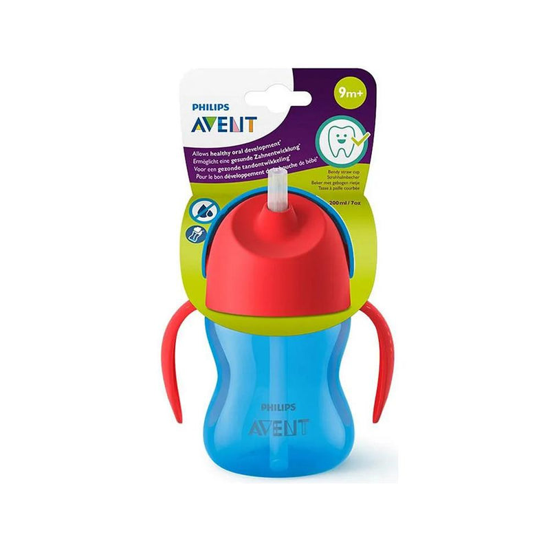 Philips Avent Straw Cup Bendy Straw 9M+ 200ml