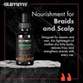 Gummy Professional Braid Control Hair & Scalp Oil - 100ml