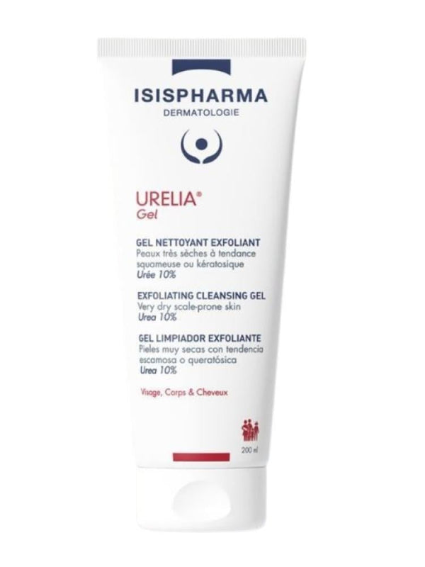 Isis Pharma Urelia Cleansing Gel 10% Urea AHA Exfoliating - 200ml