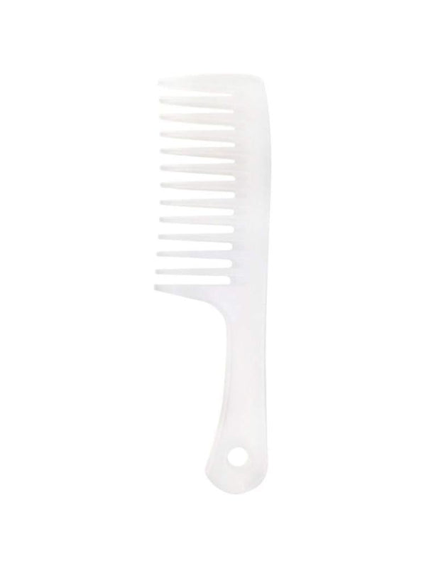 Salon System Wide Tooth Comb - Detangles Wet/Dry Hair, Styles Curls