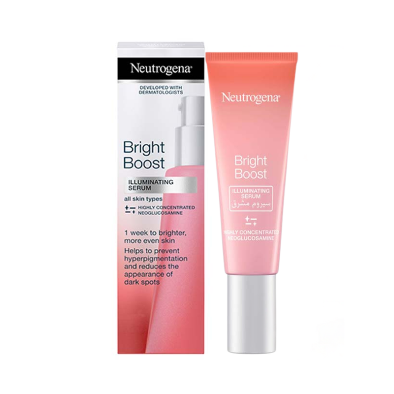 Neutrogena Bright Boost Serum, Skin Brightening, Dark Spot Reduction, 30ml