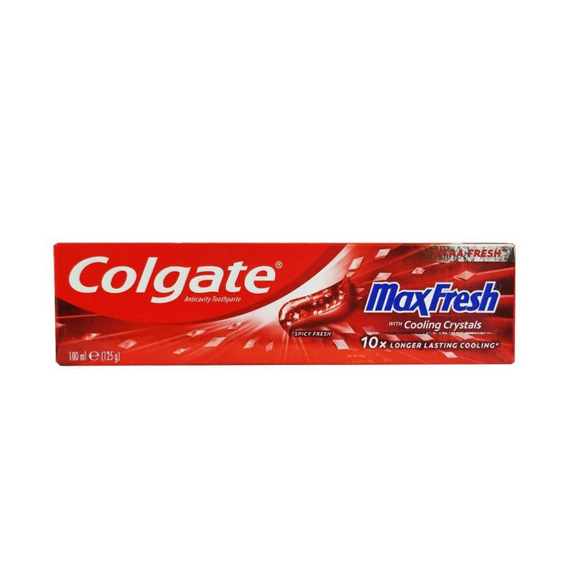 Colgate Max Fresh Cooling Crystal Toothpaste Fresh Breath Whitening 100ml