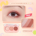 Pink Flash Triple Eyeshadow Palette Set - 3 Pieces