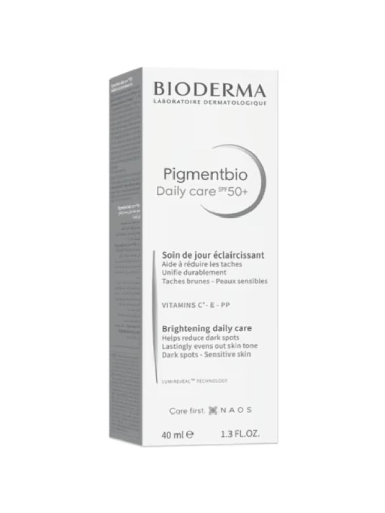 Face Cream for Dry Skin SPF50+ Pigmentbio Bioderma 40ml