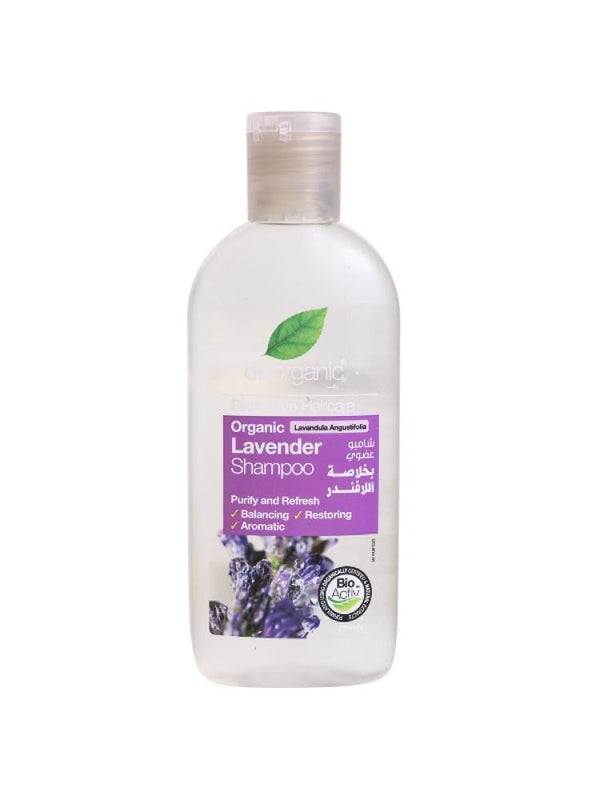 Shampoo for Sensitive Scalp Organic Lavender Dr. Organic 265ml