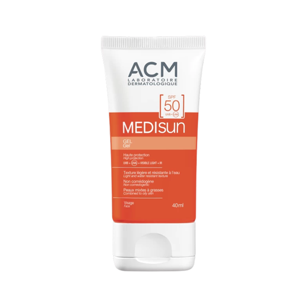 Acm Medi Sun Sunscreen Gel SPF 50+, UVA UVB Infrared Protection, 40ml