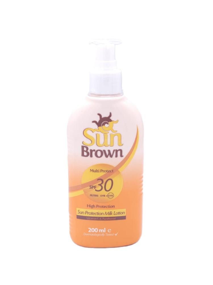Sun Brown Multi Protect Sunscreen Lotion SPF 30, 200ml