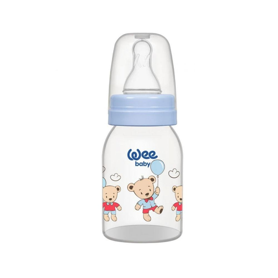 Wee Baby Classic Baby Feeding Bottle Safe & Easy to Clean 125ml
