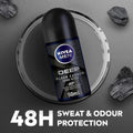 Nivea Deep Roll-On Deodorant Black Carbon, 48-Hour Protection, 50ml