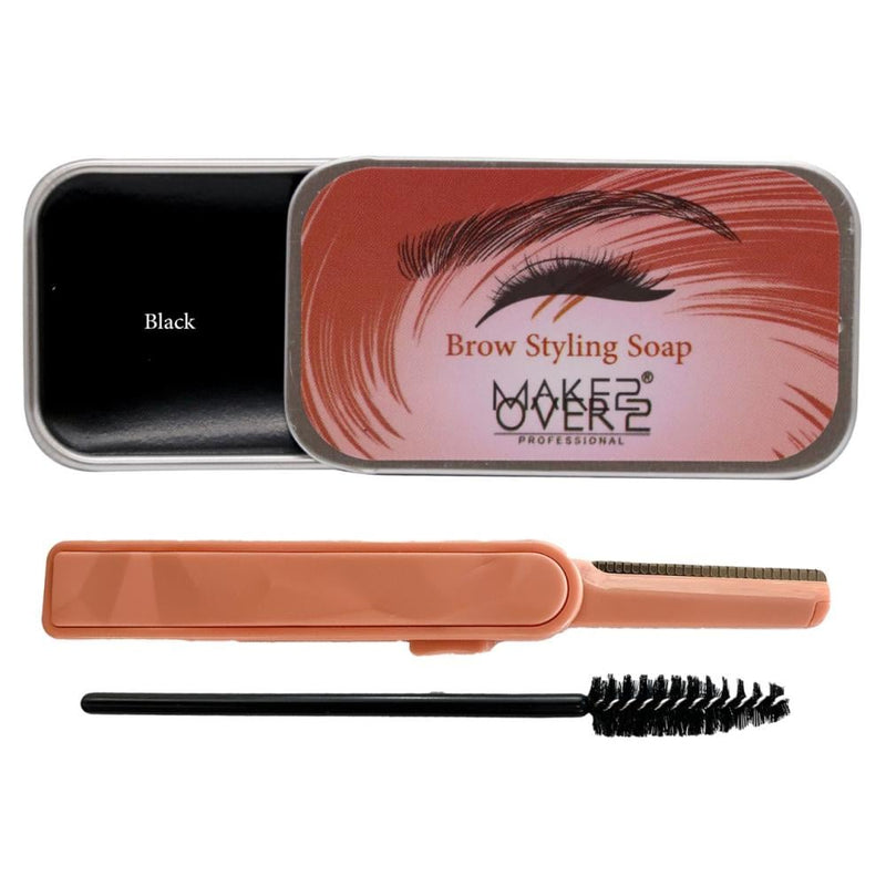 Brow Styling Soap Black Tinted Lamination Look Make Over22 BS004