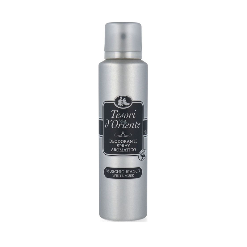 Tesori D'Oriente White Musk Deodorant, Sensitive Skin, 150ml