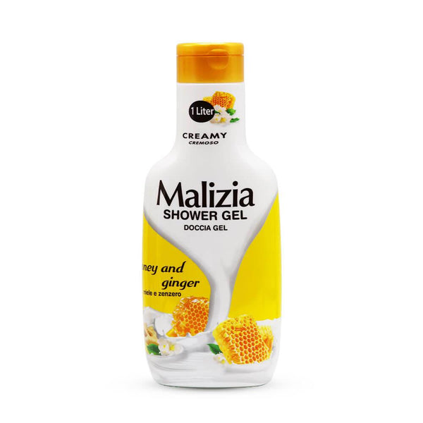 Shower Gel Honey & Ginger Moisturising Malizia 1000ml