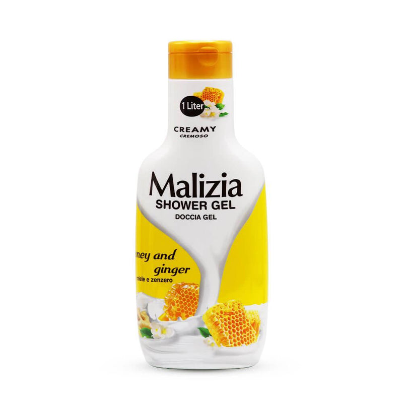 Shower Gel Honey & Ginger Moisturising Malizia 1000ml