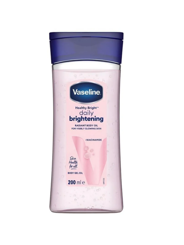 Vaseline Cocoa Radiant Body Gel Oil Niacinamide Intensive Care 200ml