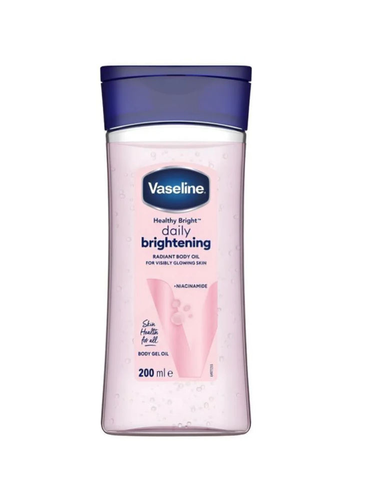 Vaseline Cocoa Radiant Body Gel Oil Niacinamide Intensive Care 200ml