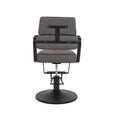 Salon System Dark Grey Women's Hair Cutting and Styling Chair