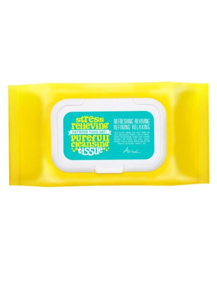 Ariul Pureful Cleansing & Stress Relieving Wipes - 80 Count