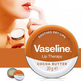 Vaseline Lip Therapy Cocoa Butter Lip Balm for Dry Lips Vanilla Scent 20g