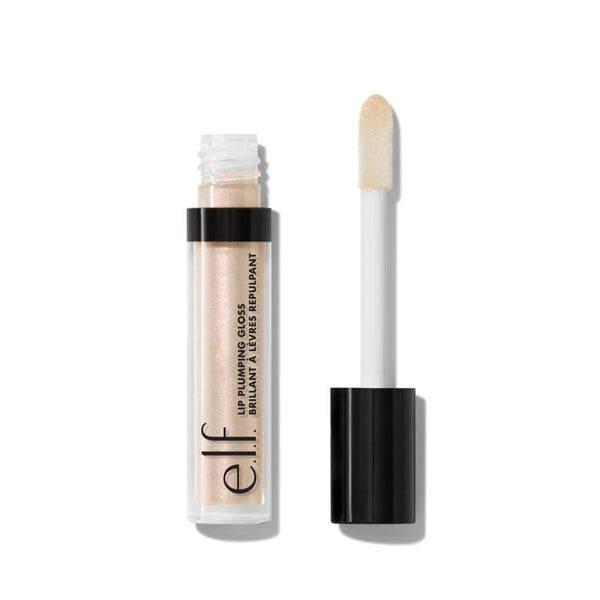 Elf Plumping Gloss Lip Plumper, Pink Sugar, Vitamin E, Coconut Oil, 2.7ml